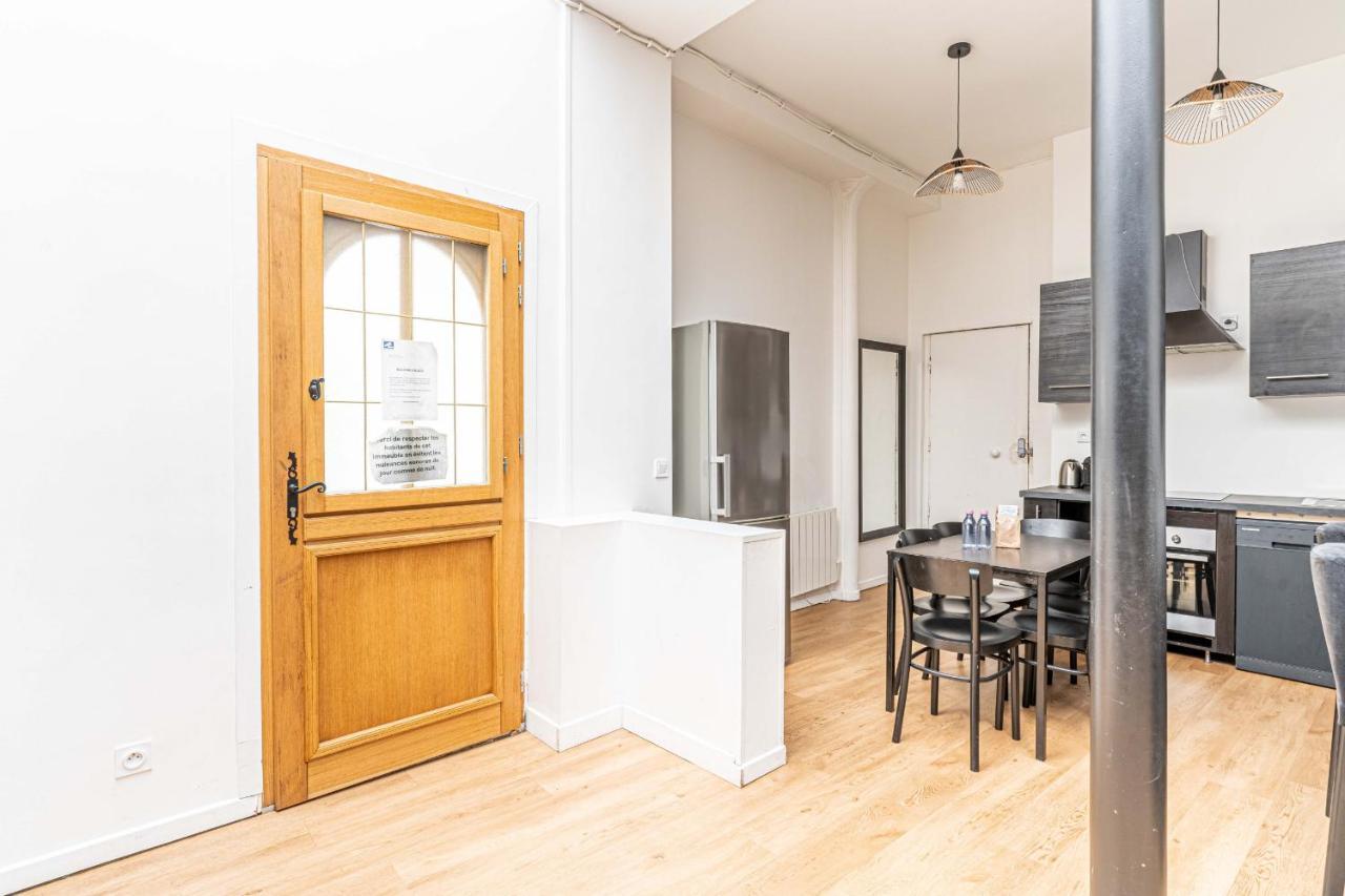 08 Design Flat Republique Leilighet Paris Eksteriør bilde
