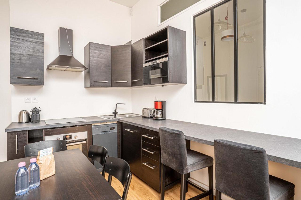 08 Design Flat Republique Leilighet Paris Eksteriør bilde